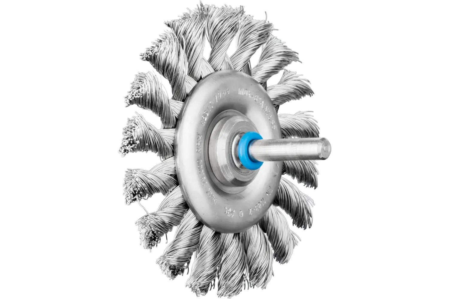 Picture of Pferd Inox-Total Crimped Wire Wheel Brush 3" Dia. .012 Ss 6mm Shank